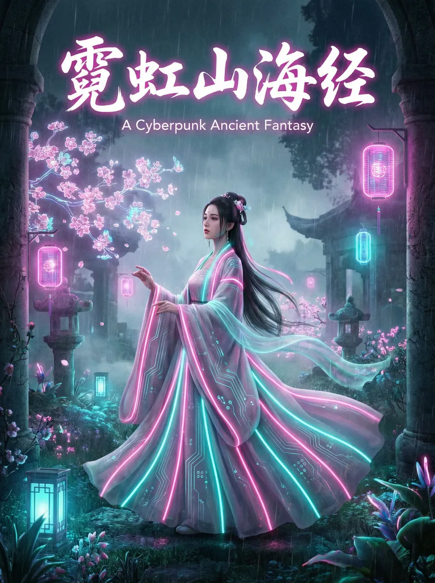 可控硅的作用 古风奇缘短剧 - 霓虹山海经海报